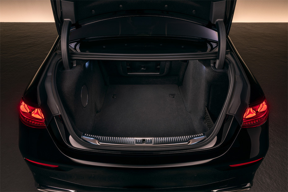 Trunk Open Closer View of S Class