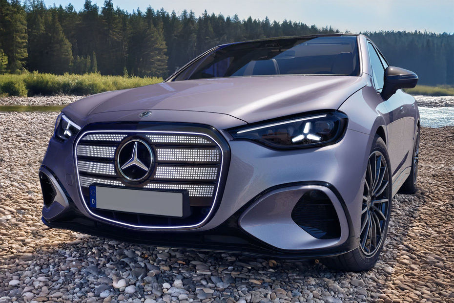 C-Class Electric Tilted Front View