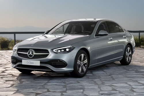 C-Class Sedan Front angle low view