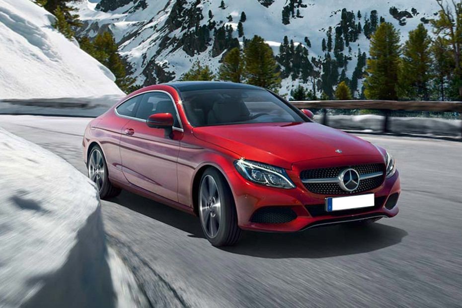 Mercedes-Benz C-Class Coupe Front Medium View