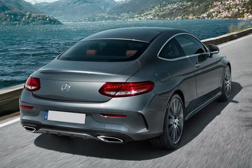 C-Class Coupe Rear angle view
