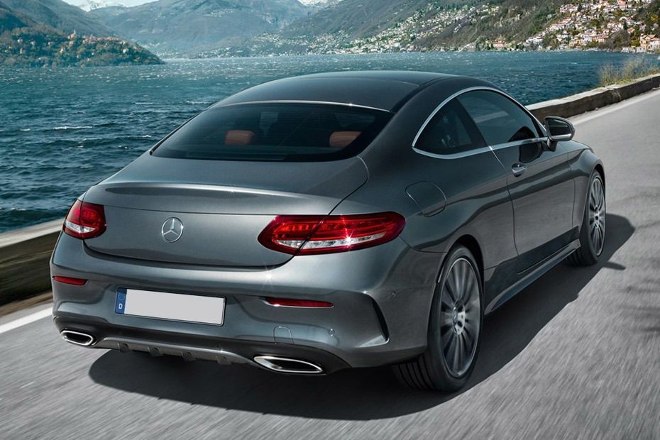 C-Class Coupe Rear angle view