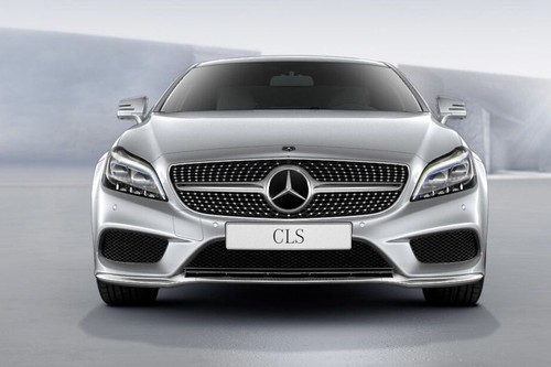 Full Front View of CLS-Class Coupe