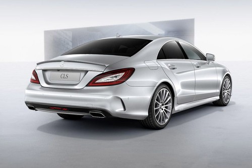 CLS-Class Coupe Rear angle view