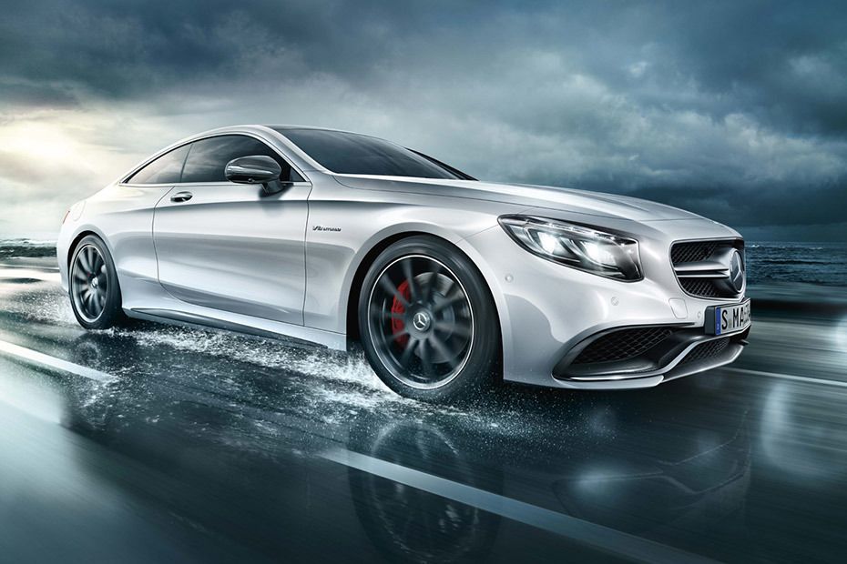 Mercedes-Benz S-Class Coupe Front Cross Side View