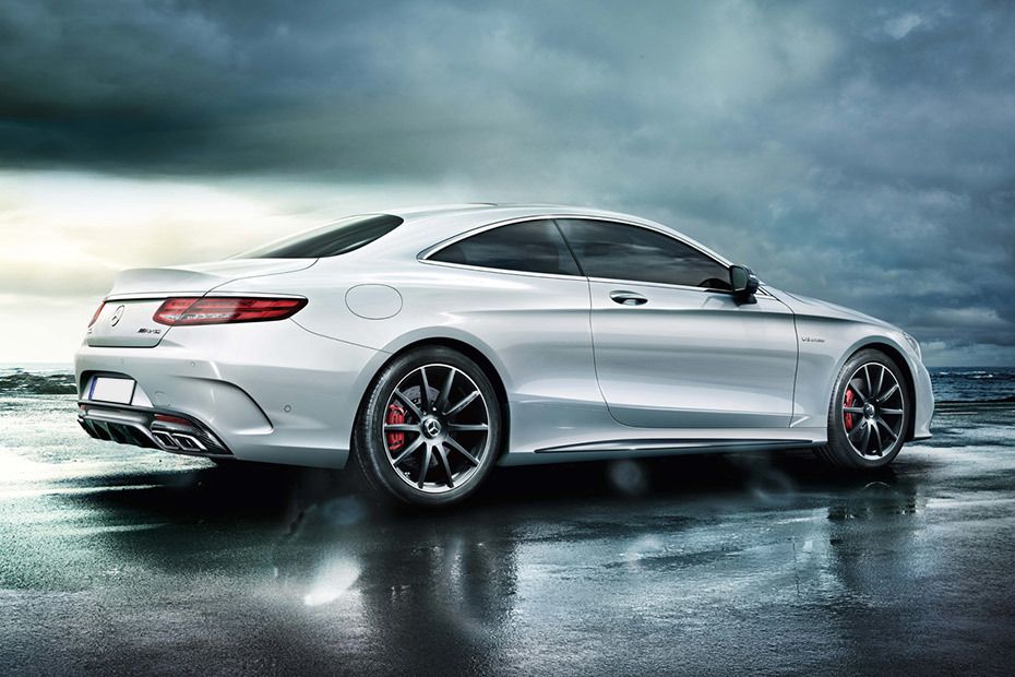 S-Class Coupe Rear angle view