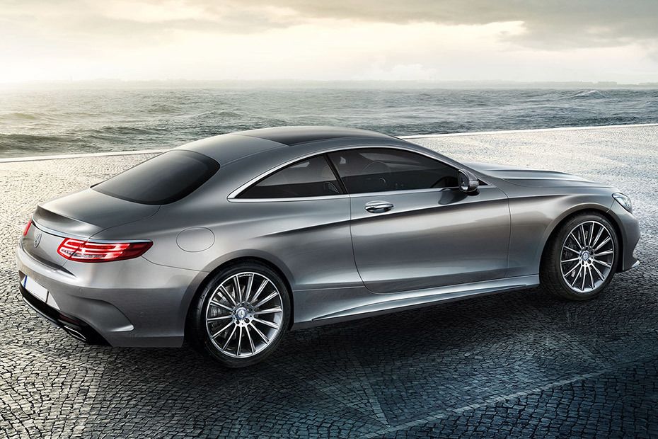 S-Class Coupe Rear Medium Side View