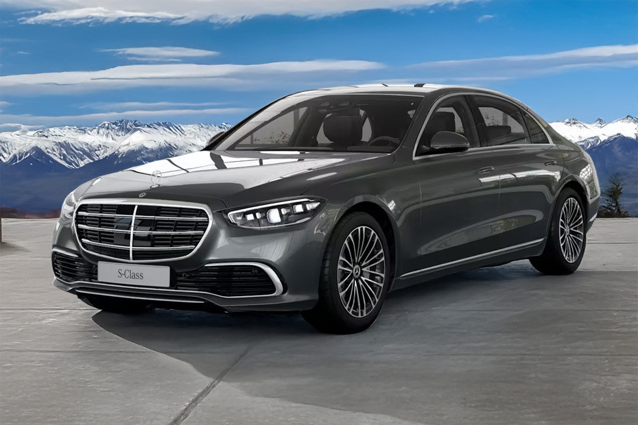 S-Class Sedan Front angle low view