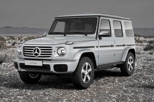 Mercedes-Benz G-Class Front angle low view