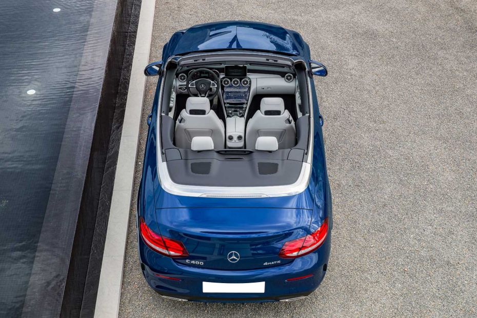 Top View of C-Class Cabriolet