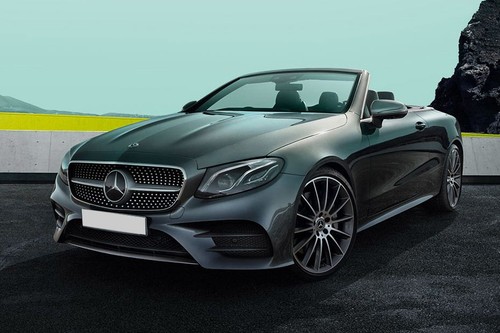 E-Class Cabriolet Front angle low view