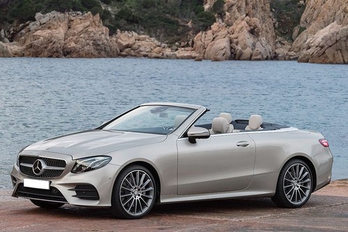 Mercedes-Benz E-Class Cabriolet Front Side View