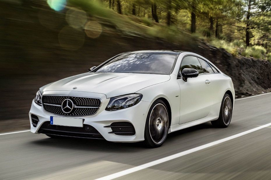 E-Class Coupe Front angle low view