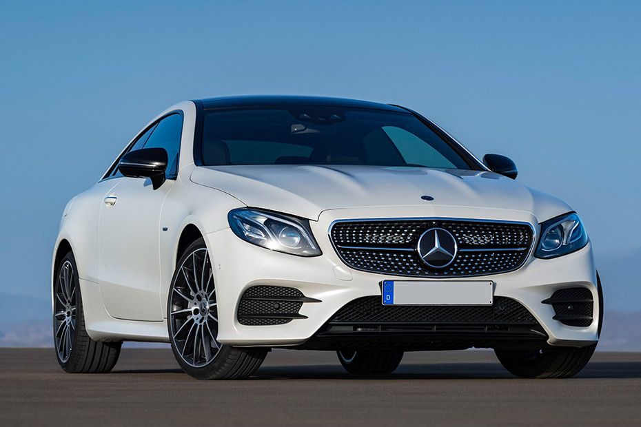 Mercedes-Benz E-Class Coupe Front Cross Side View