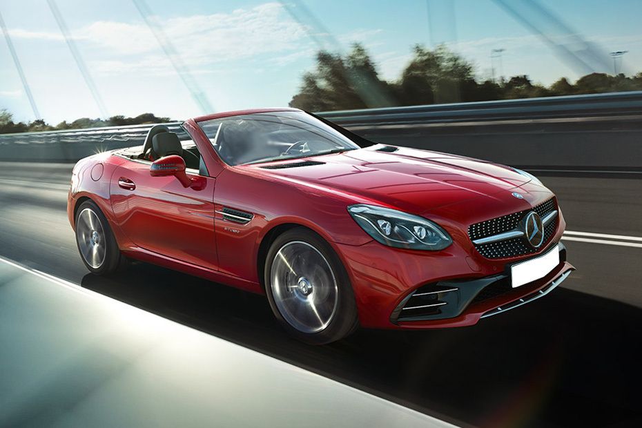 Mercedes-Benz SLC-Class Front Cross Side View