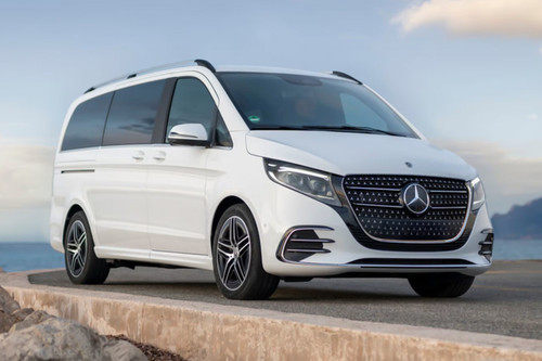 Mercedes-Benz V-Class Front Cross Side View