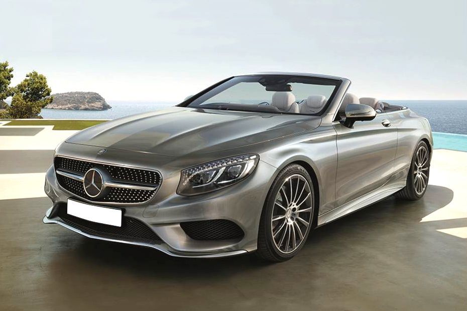 S-Class-Cabriolet Front angle low view