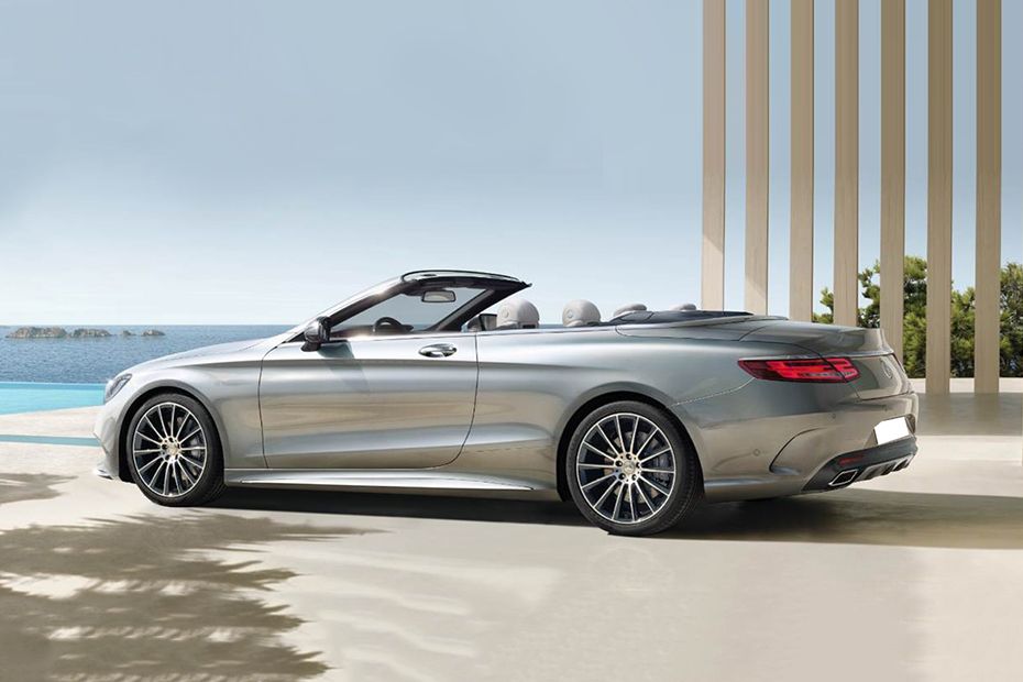 Rear Cross View of Mercedes-Benz S-Class-Cabriolet
