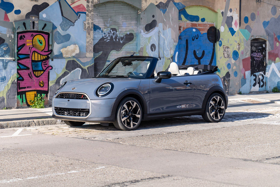 Convertible Front angle low view