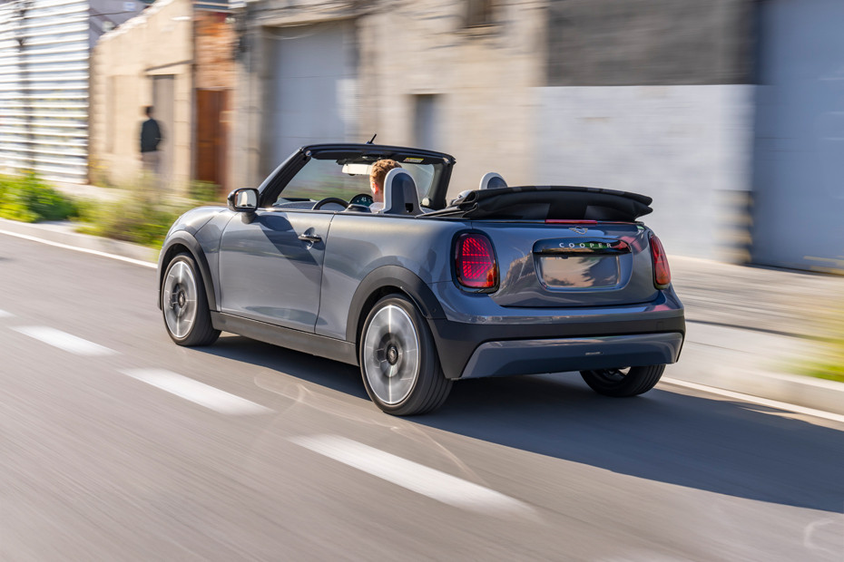 Rear Medium View of Mini Convertible