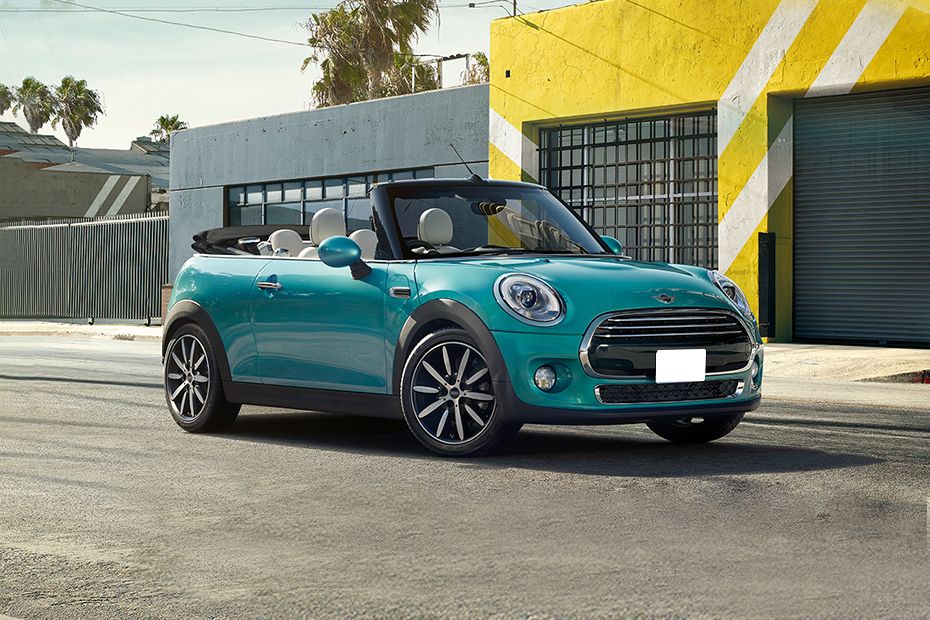 Mini Cabrio Front Cross Side View