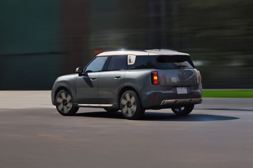 Rear Cross Side View of Mini Countryman
