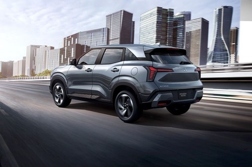 Rear Cross Side View of Mitsubishi Xforce