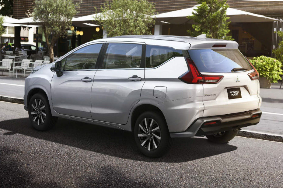 Rear Cross Side View of Mitsubishi Xpander