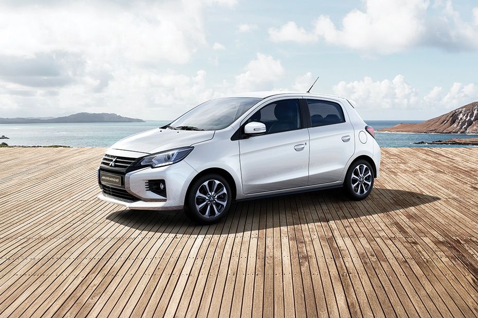 Mitsubishi Mirage Front Side View