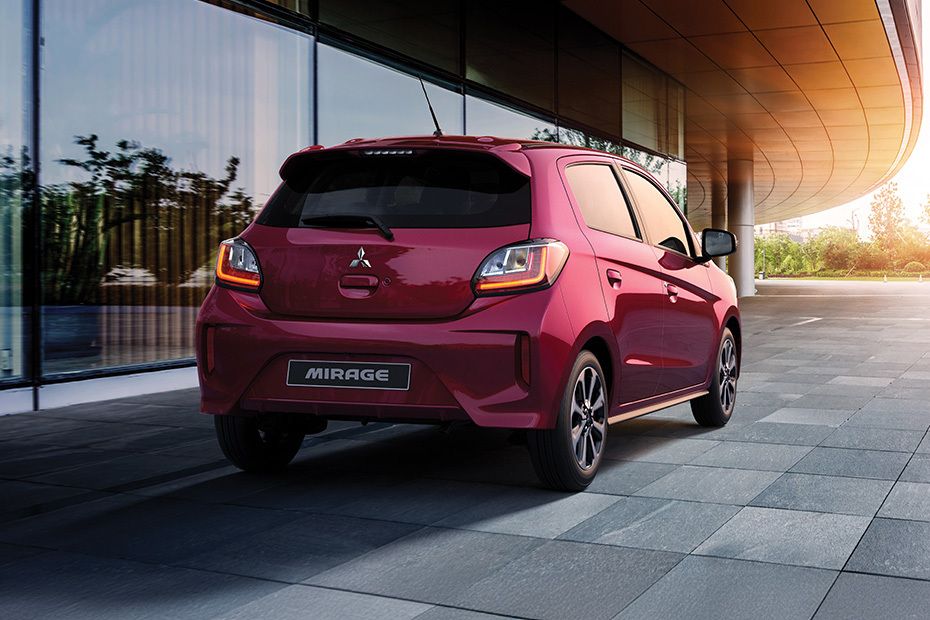 Mirage Rear angle view