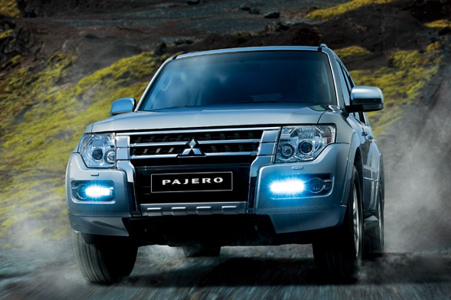 Pajero Tilted Front View