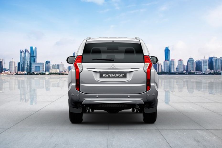 Full Rear View of Mitsubishi Montero Sport (2022-2023)