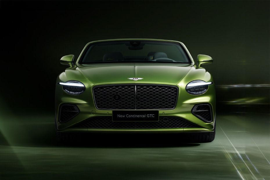 Full Front View of Continental GTC