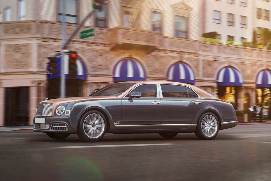 Mulsanne Front angle low view