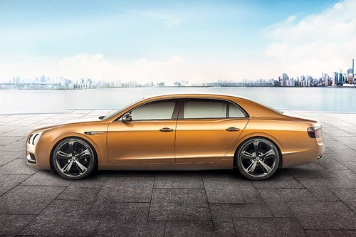 Flying Spur Side view