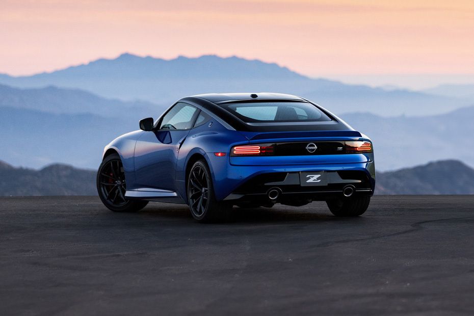 Rear Cross View of Nissan Z