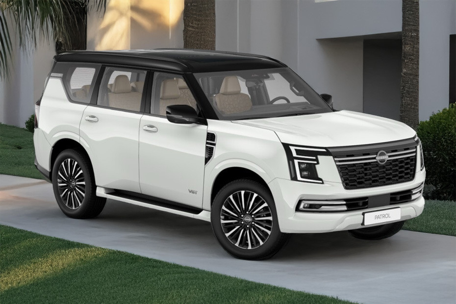Nissan Patrol Front Cross Side View