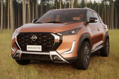 Magnite Tilted Front View