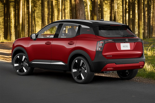 Rear Cross Side View of Nissan Kicks