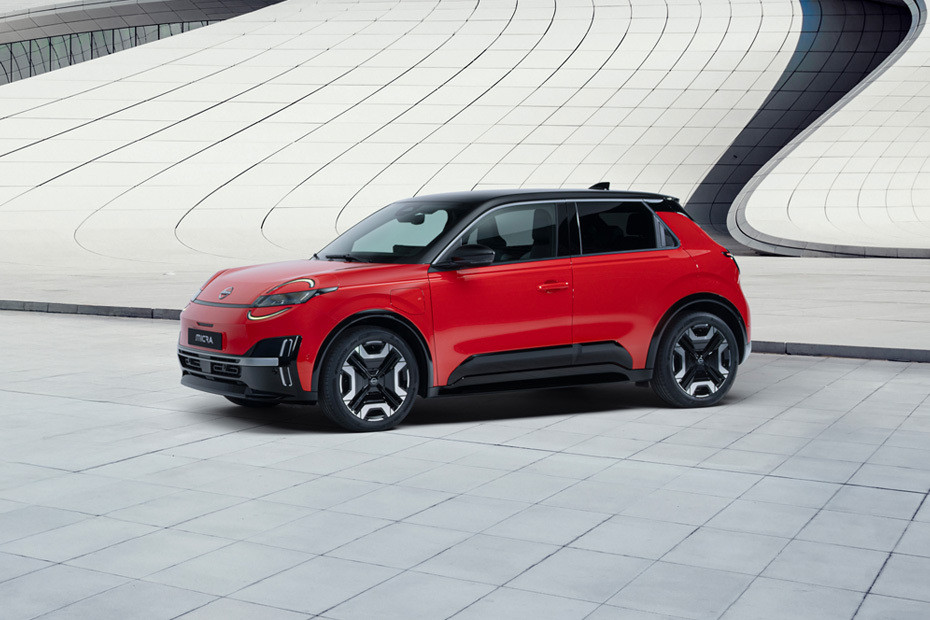 Micra EV Front angle low view