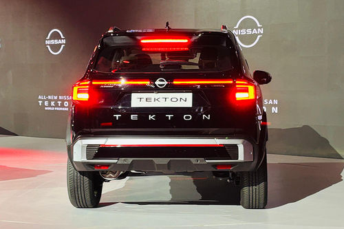 Full Rear View of Nissan Tekton