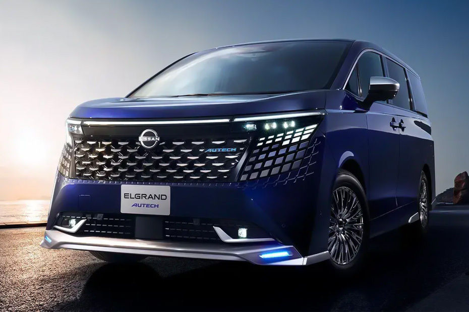 Full Front View of Elgrand