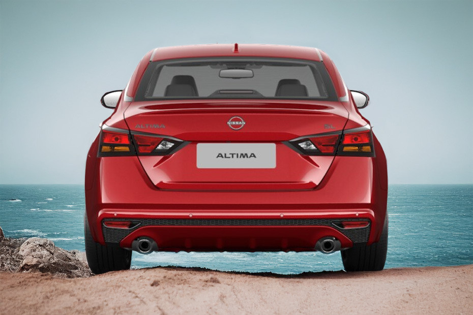 Full Rear View of Nissan Altima
