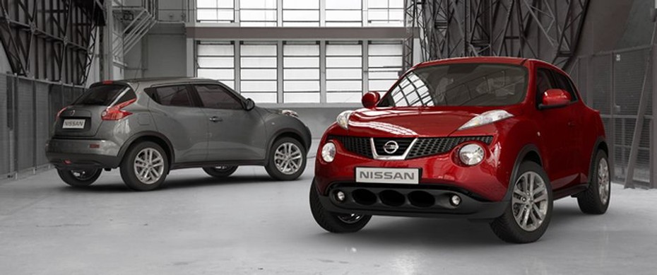 Juke Front angle low view