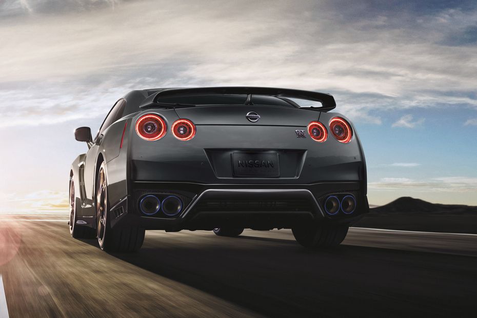 GT-R Rear angle view