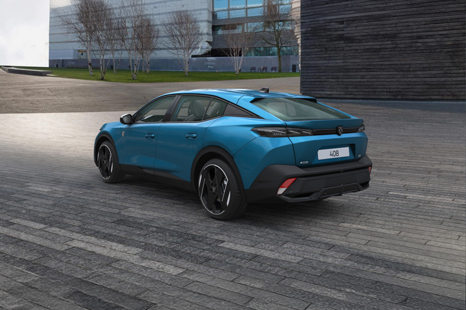 Rear Cross Side View of Peugeot 408