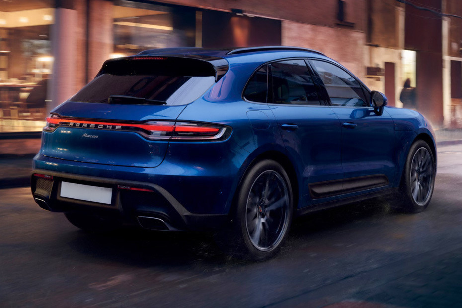 Macan Rear angle view