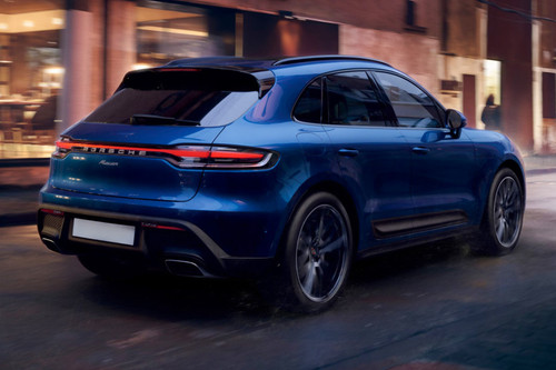 Macan Rear angle view