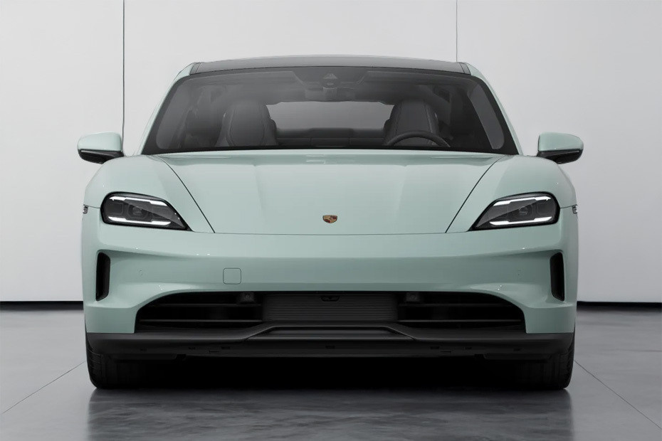 Full Front View of Taycan