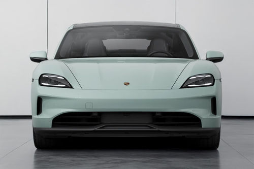 Full Front View of Taycan